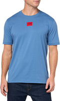 HUGO Men's Ribbed Crew Neck Regular Fit Center Logo T-Shirt Review