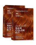 7RC Light Ginger Red Radiant Hair Color Kit - 2 Pack (Vivid Copper)
