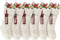 Long Knitted Christmas Stockings for Festive Home Decor