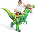 Kids Inflatable Raptor Costume for Halloween Adventure and Fun