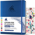 Clever Fox Planner Daily PRO 8.5 x 11 in - Undated 3-Month Daily