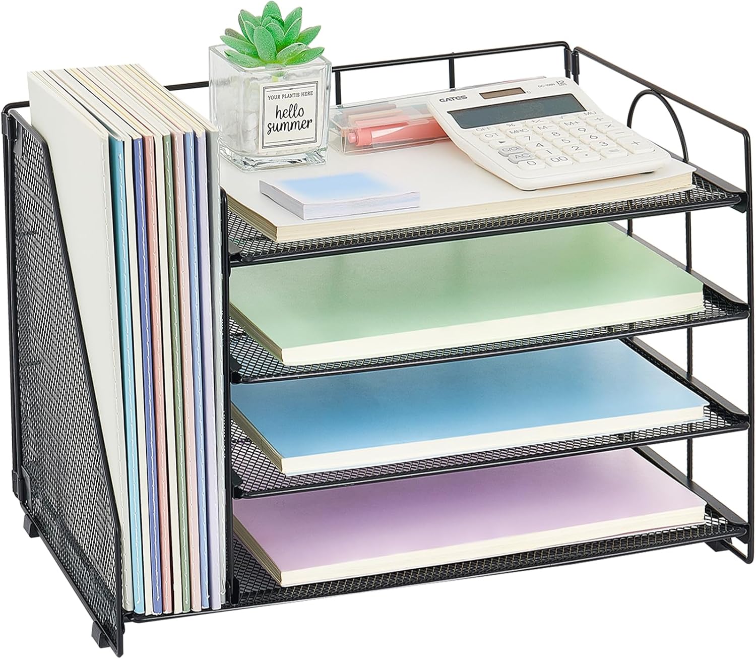 OPNCIE 4-Tier Desk Organizer - Maximize Office Space