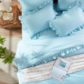 Anluoer 7 Piece Queen Comforter Set for Year-Round Cozy Comfort