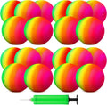 8.5 in Playground Balls 12 Pack with Pump - Bulk Kickball Set