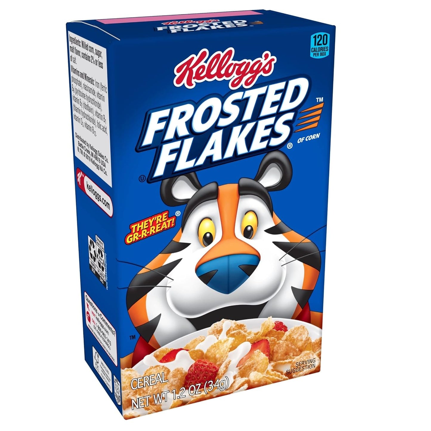 Kellogg's Frosted Flakes Breakfast Cereal with 8 Vitamins