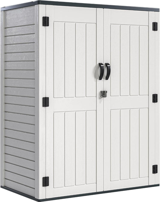 YITAHOME 59 Cuft Outdoor Tall Storage Shed for Garden and Garage