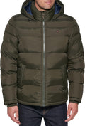 Tommy Hilfiger Men's Down Alternative Hooded Puffer Jacket - Warm role