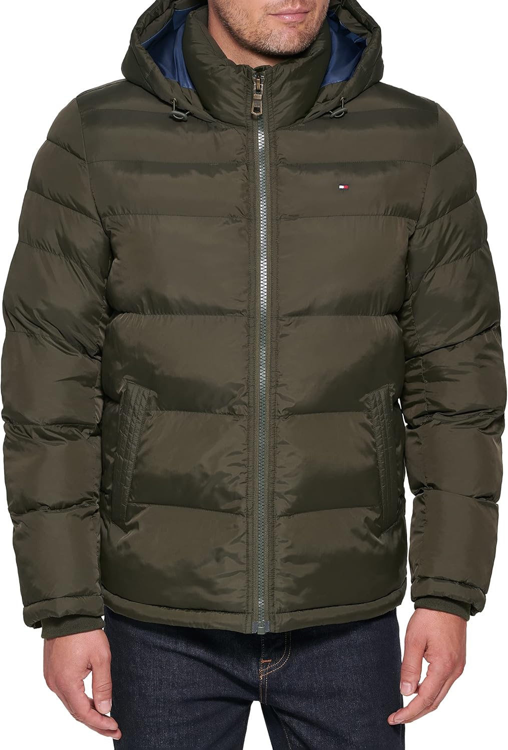 Tommy Hilfiger Men's Down Alternative Hooded Puffer Jacket Review