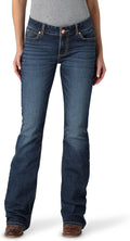 Wrangler Women's Retro Mae Mid Rise Stretch Boot Cut Jean - Figure