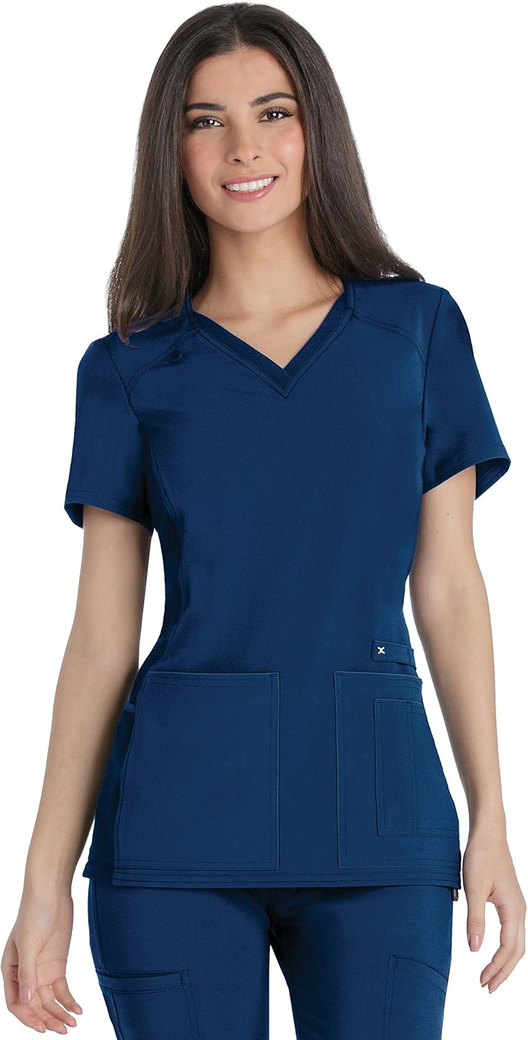 Cherokee Women's Medical Scrub Top Iflex V-Neck for Comfort