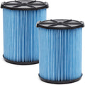 CRAFTSMAN Fine Dust Wet Dry Vac Replacement Filter 2-Pack - Maintains