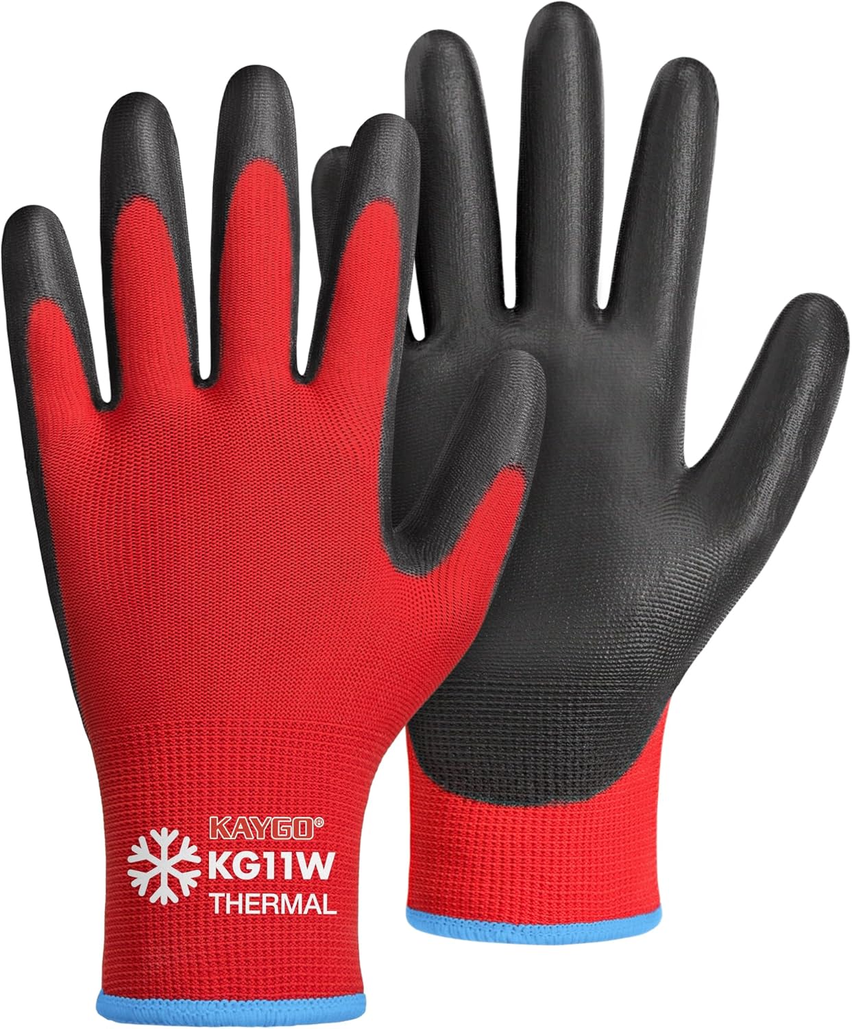 KAYGO Winter Work Gloves for Men and Women - Thermal Insulated