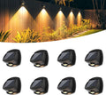 Solar Fence Lights Outdoor Dual Color LED - Bright Deck & Step