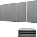 Moukey Acoustic Panels 4 PCS 2.4in Fiberglass Soundproof Panels