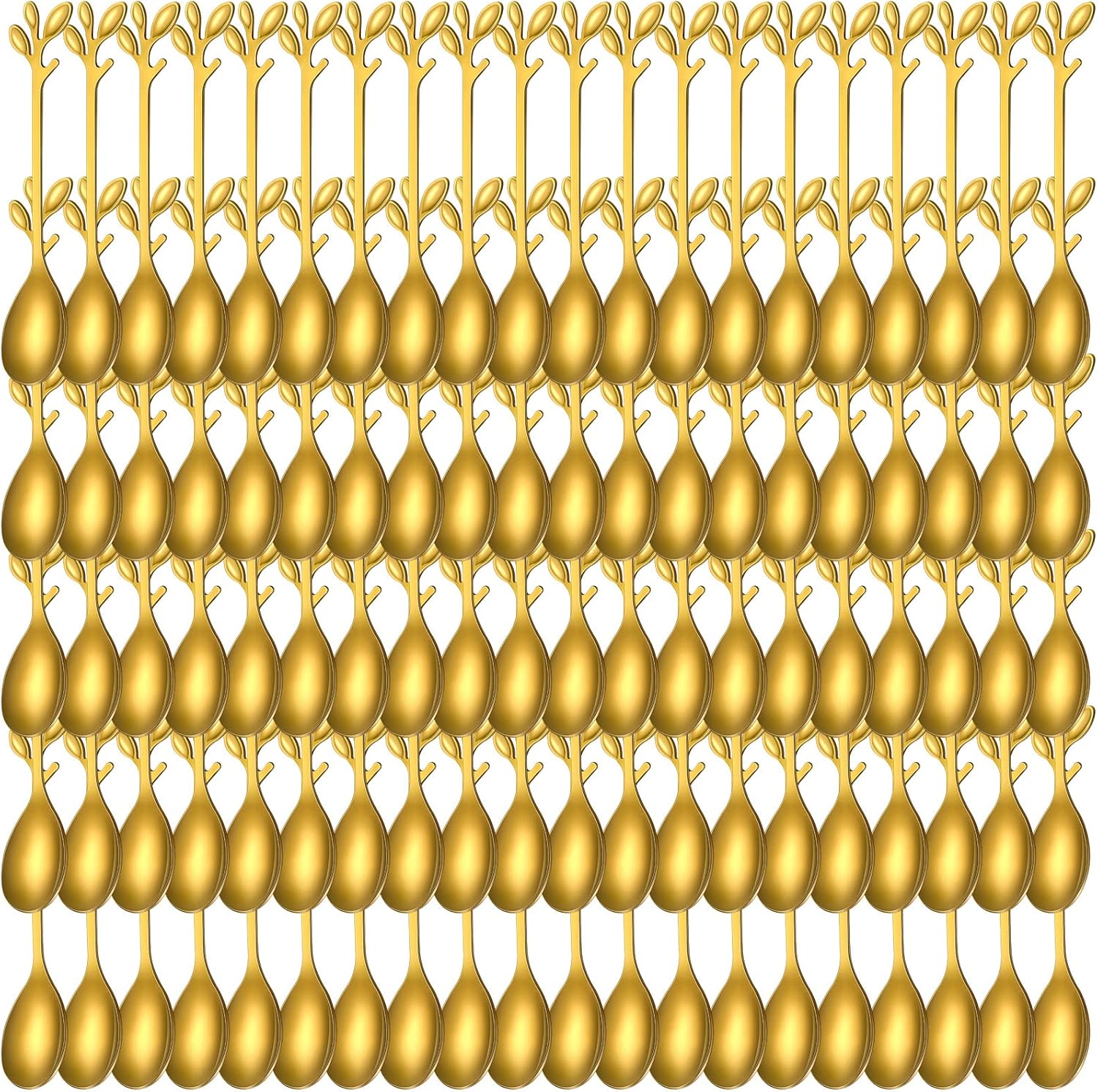 100 Pcs Demitasse Espresso Spoons for Coffee and Dessert Use