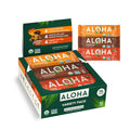 ALOHA Organic Plant Based Protein Bars Variety Pack - Low Sugar Snack