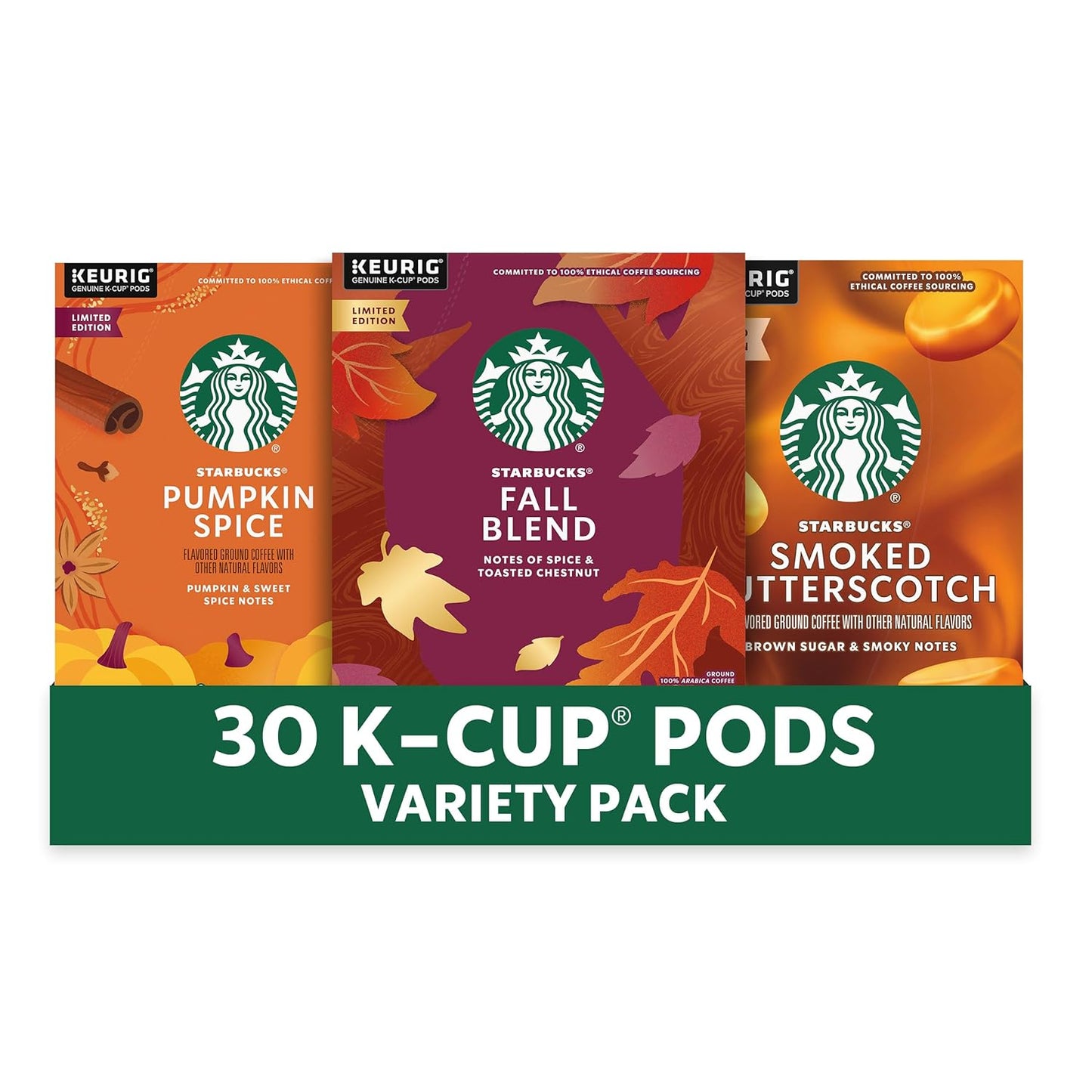 Starbucks Fall Bundle - Medium Roast & Flavored - Limited Edition