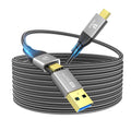 High-Speed Thunderbolt 4 Cable for 8k/5k Single & 4k Dual Displayport with Fast Charging
