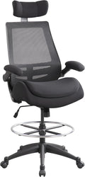 High Back Drafting Chair 400lbs Capacity - Comfortable Support