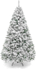 Artificial Flocked Christmas Tree 6ft - Lush Full Pine