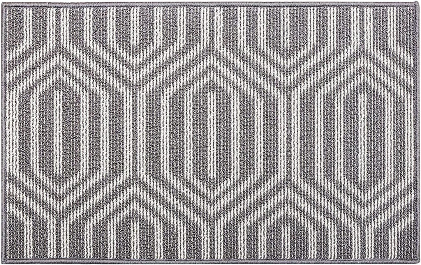 CHICHIC Grey Indoors Doormat 32 x 48 Inch for Home Entry