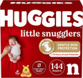 Huggies Little Snugglers Newborn Diapers 144 Count - Gentle Leak