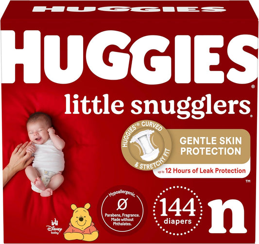 HUGGIES Soft & Dry Diapers 144 Count
