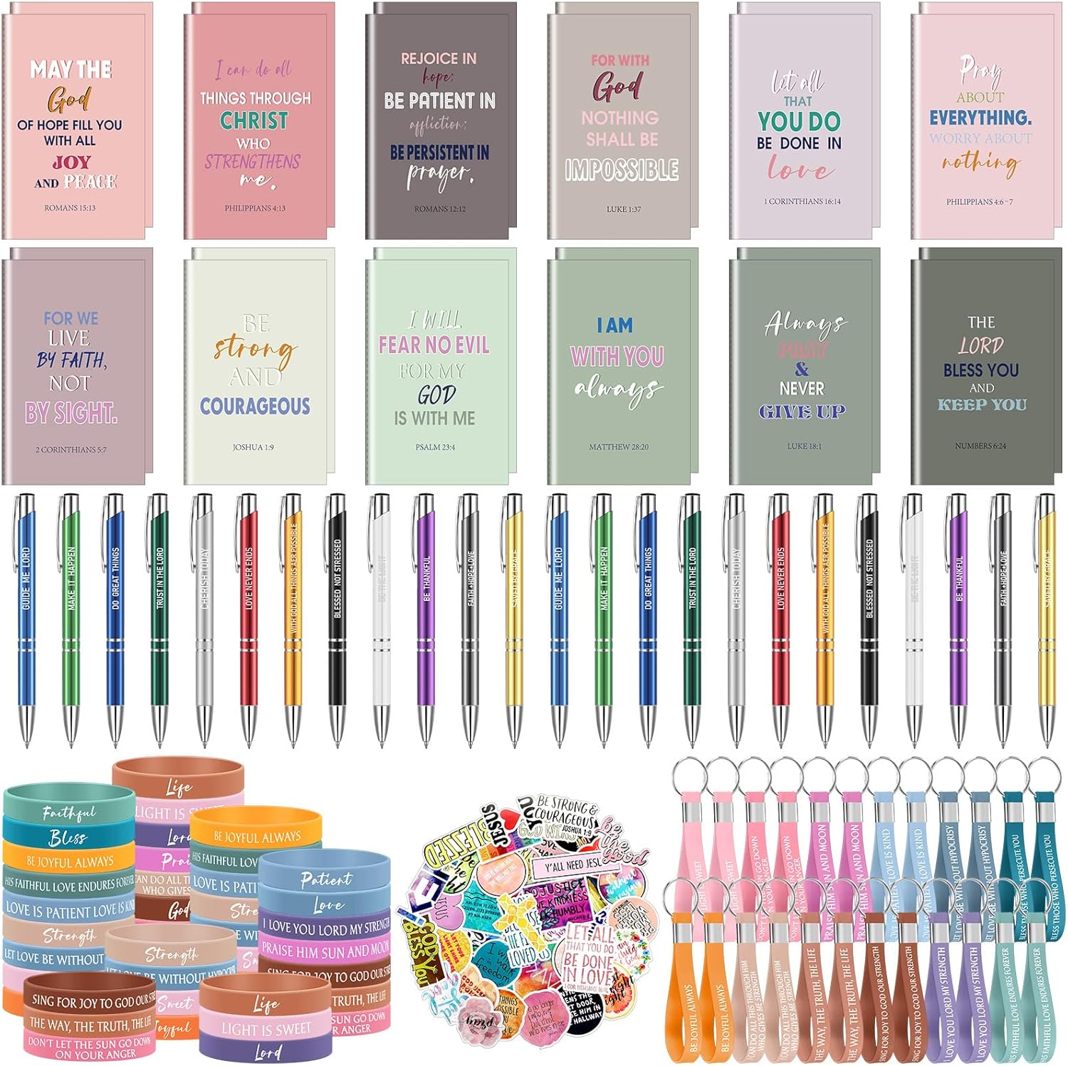 146 Pcs Christian Gifts Set for Women - Inspirational Supplies