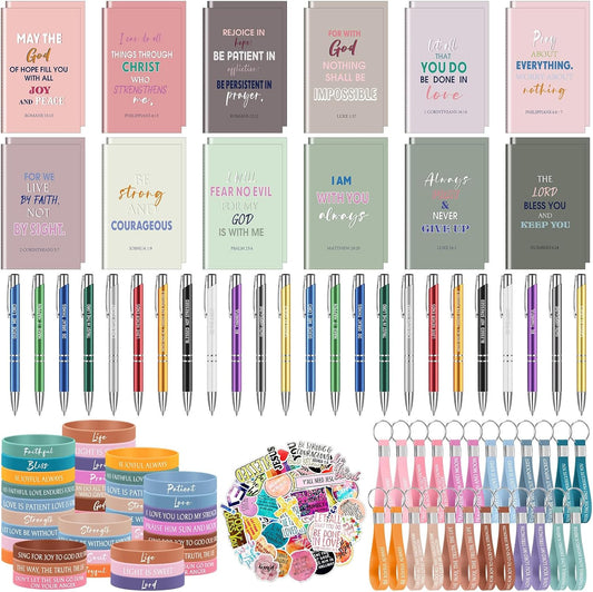 146 Pcs Christian Gifts Set for Women - Inspirational Supplies