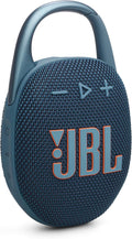 JBL Clip 5 Blue - Ultra-Portable Waterproof Bluetooth Speaker