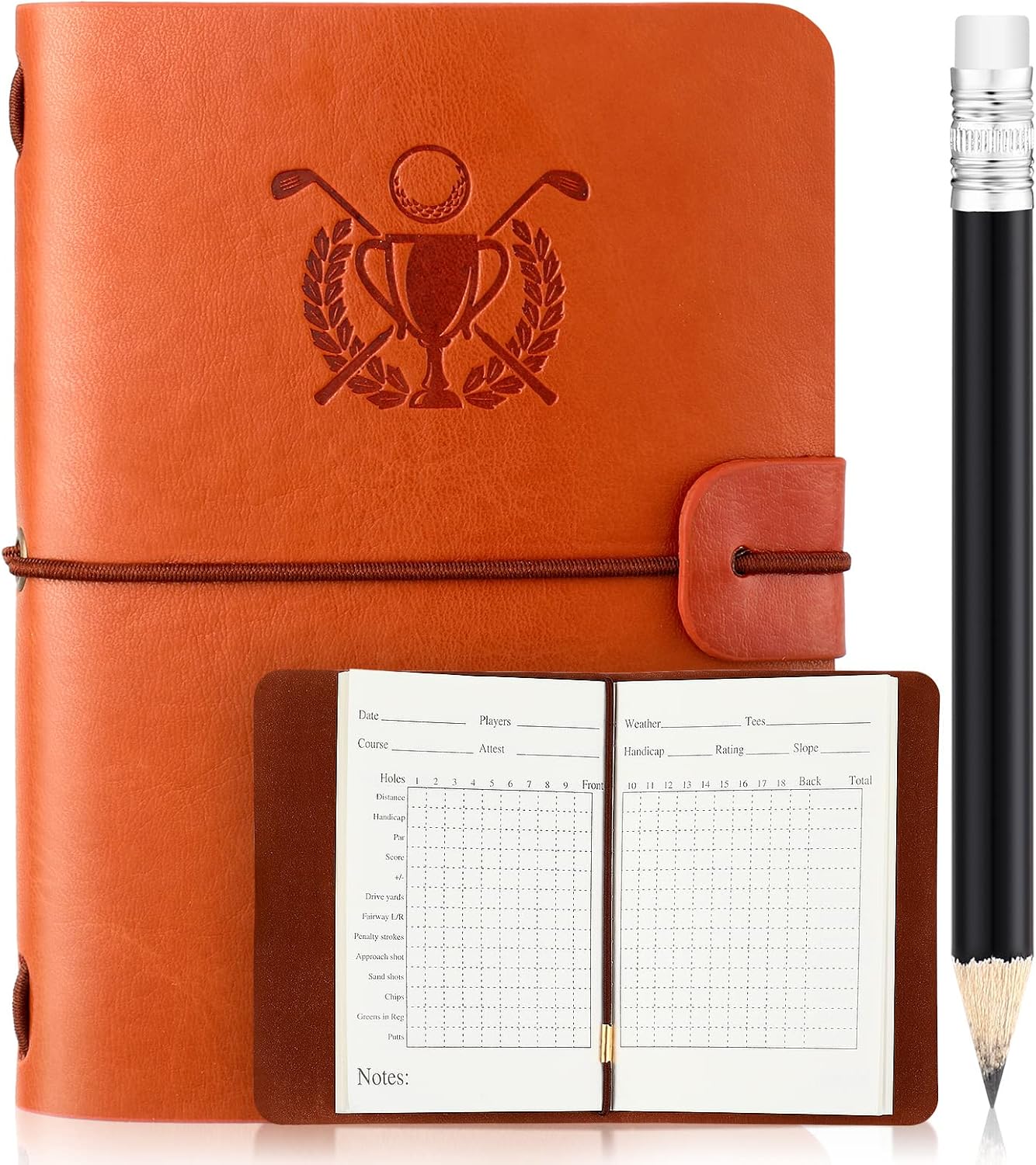 Yexiya Golf Scorebook: Track Scores with Style
