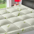 Premium Viscose Bamboo California King Mattress Topper for Comfort