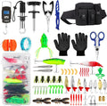Fishing Tool Kit 112pcs Fishing Gear & Equipment - Complete Tackle Set