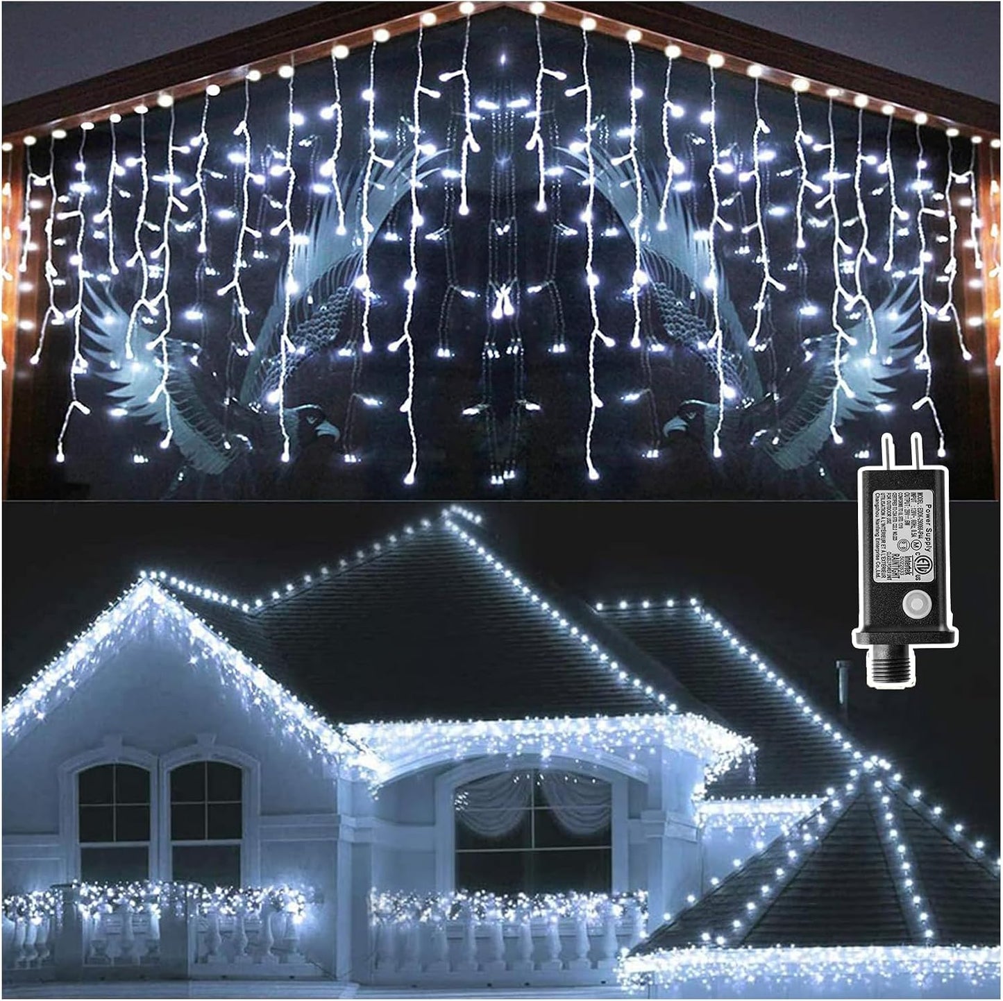 99ft 960 LED Christmas Lights for Outdoor and Indoor Decor