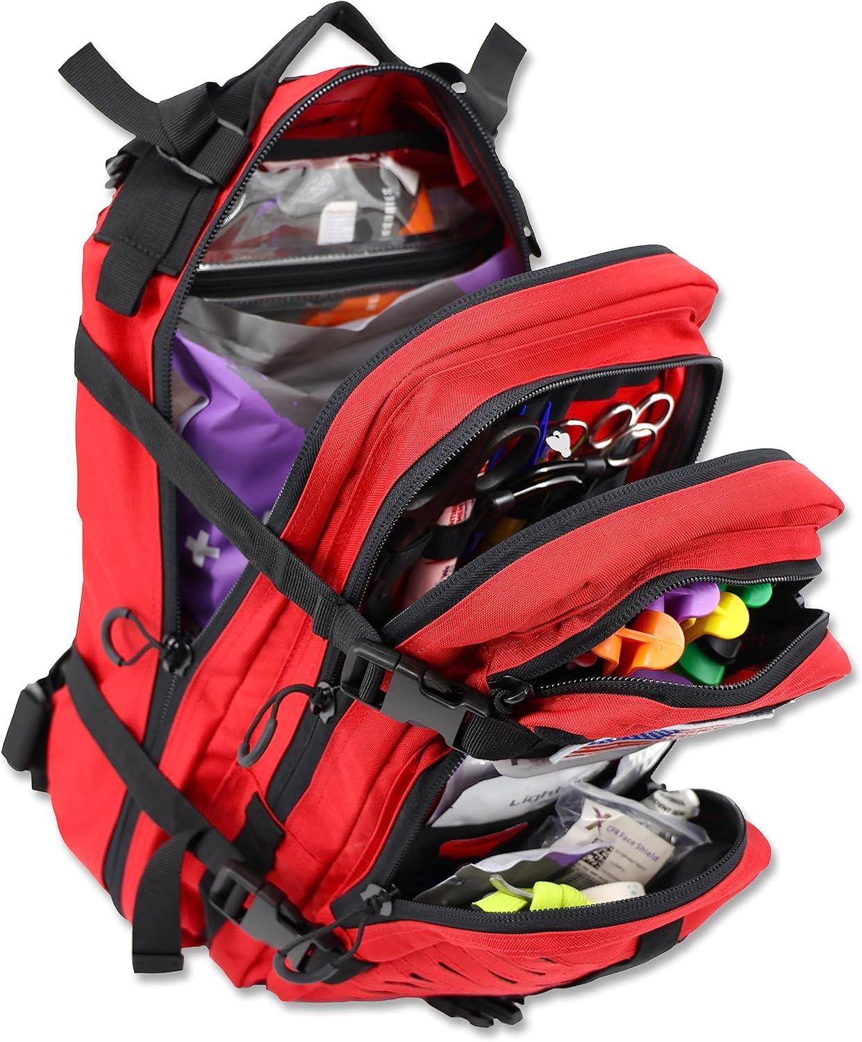 Lightning X Stocked EMS Trauma First Aid Responder Backpack Kit