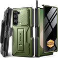 TONGATE Z Fold 6 Case with S Pen Slot & Privacy Glass - Durable
