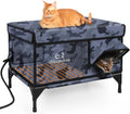 Clawsable Indestructible Heated Cat House for Outside Winter