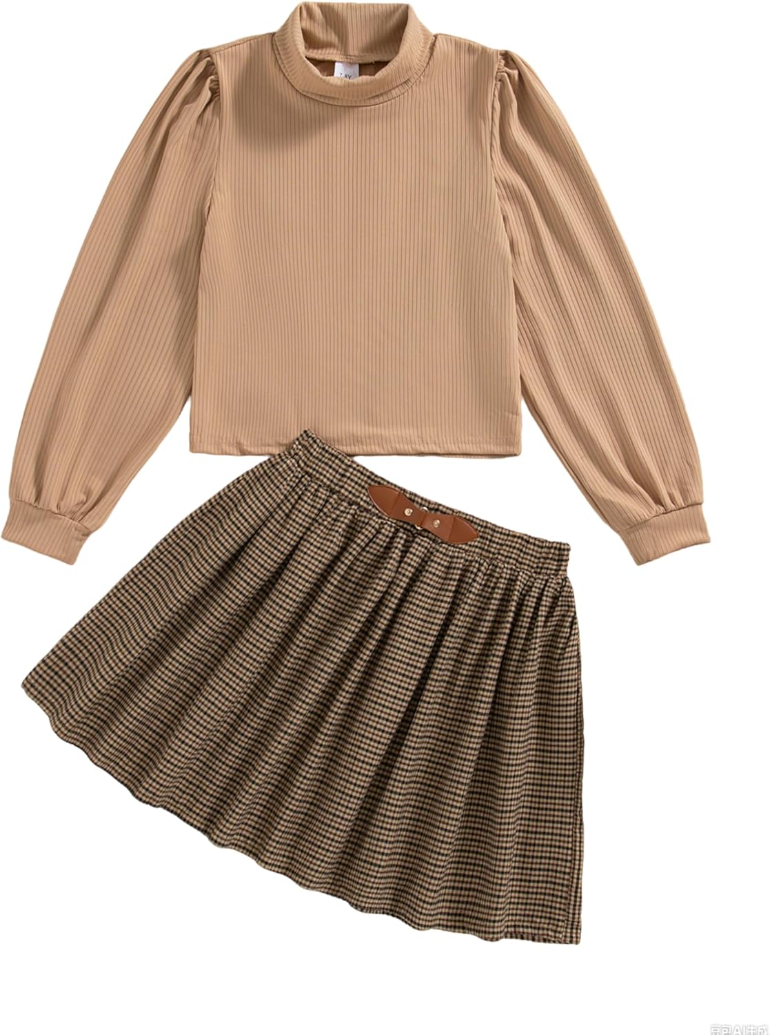 Trendy Girls Skirt Sets 2 Piece Outfits for Fall and Winter