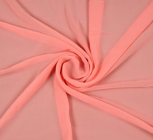 MDS Pack of 100 Yard Chiffon Fabric for Wedding Party Decor