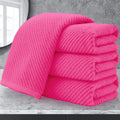 VOOVA & MOVAS Large Hand Towels Set of 4 - Soft, Quick Dry
