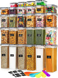 stusgo Airtight Food Storage Containers 28-Pack - Stackable Pantry Set