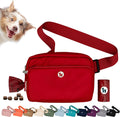 3-in-1 Crossbody Dog Walking Bag & Treat Pouch - Hands-Free Dog Mom