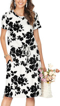 Women's Travel Dress by Simier Fariry with Hide Belly Design