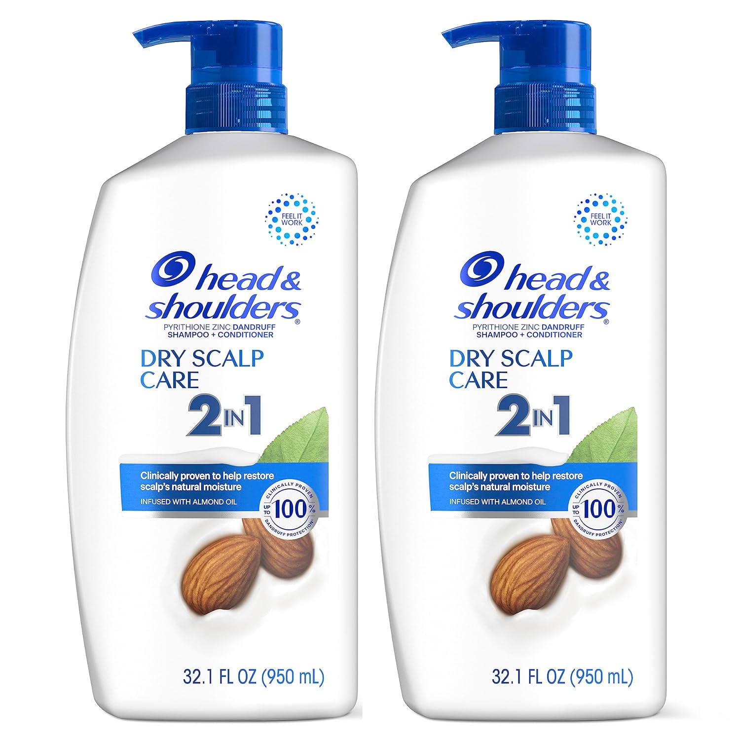 Head & Shoulders 2-in-1 Almond Oil Scalp Care Set
