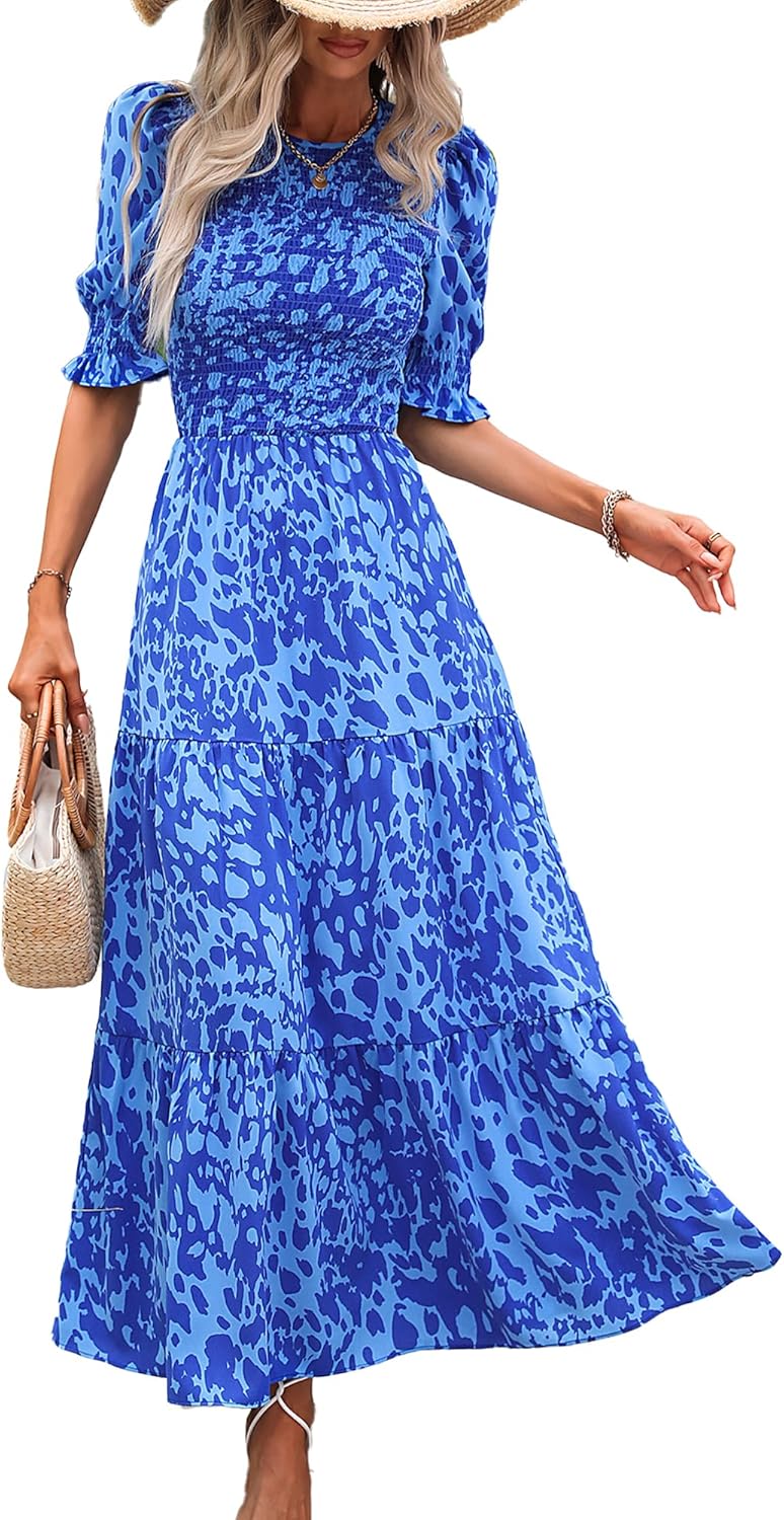 BTFBM Women Casual Summer Dresses for Spring and Beach Wear