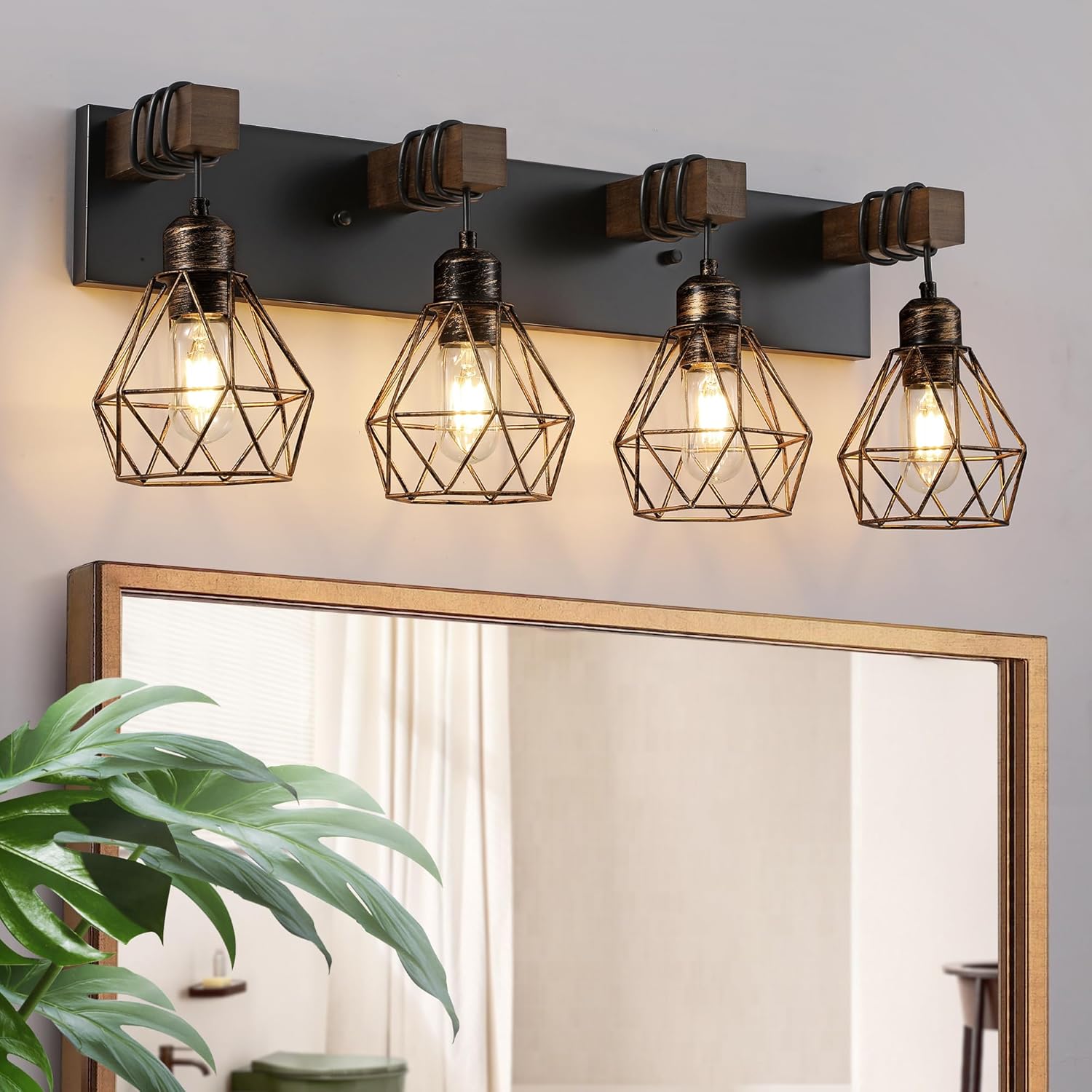 Farmhouse Bathroom Light Fixtures for Rustic Elegance and Style