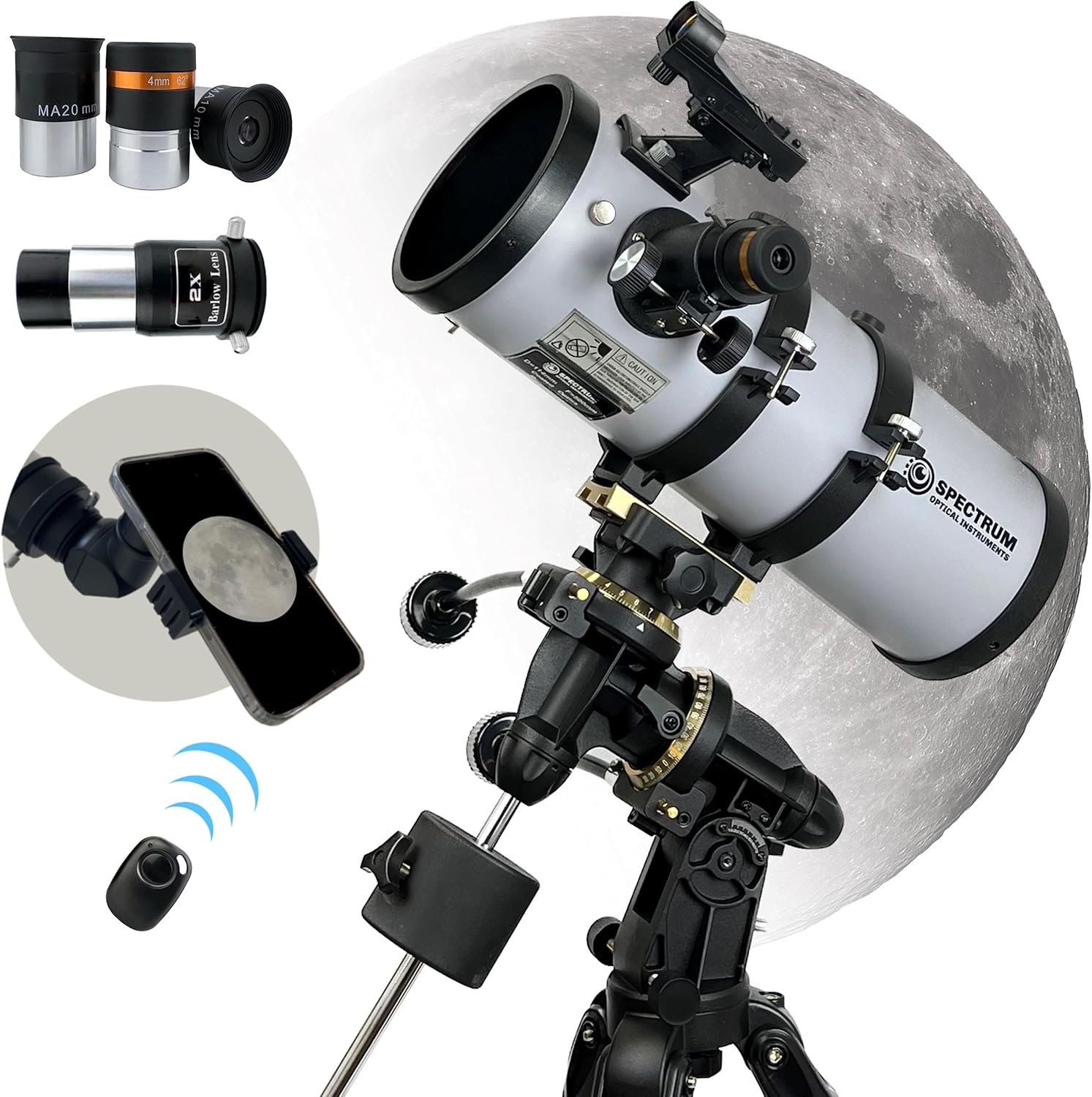 SpectrumOI Telescope for Adults - High Powered Astronomy Gift