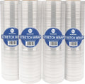 18 in Stretch Wrap 1200 ft 4-Roll Pack - 60 Gauge Heavy Duty