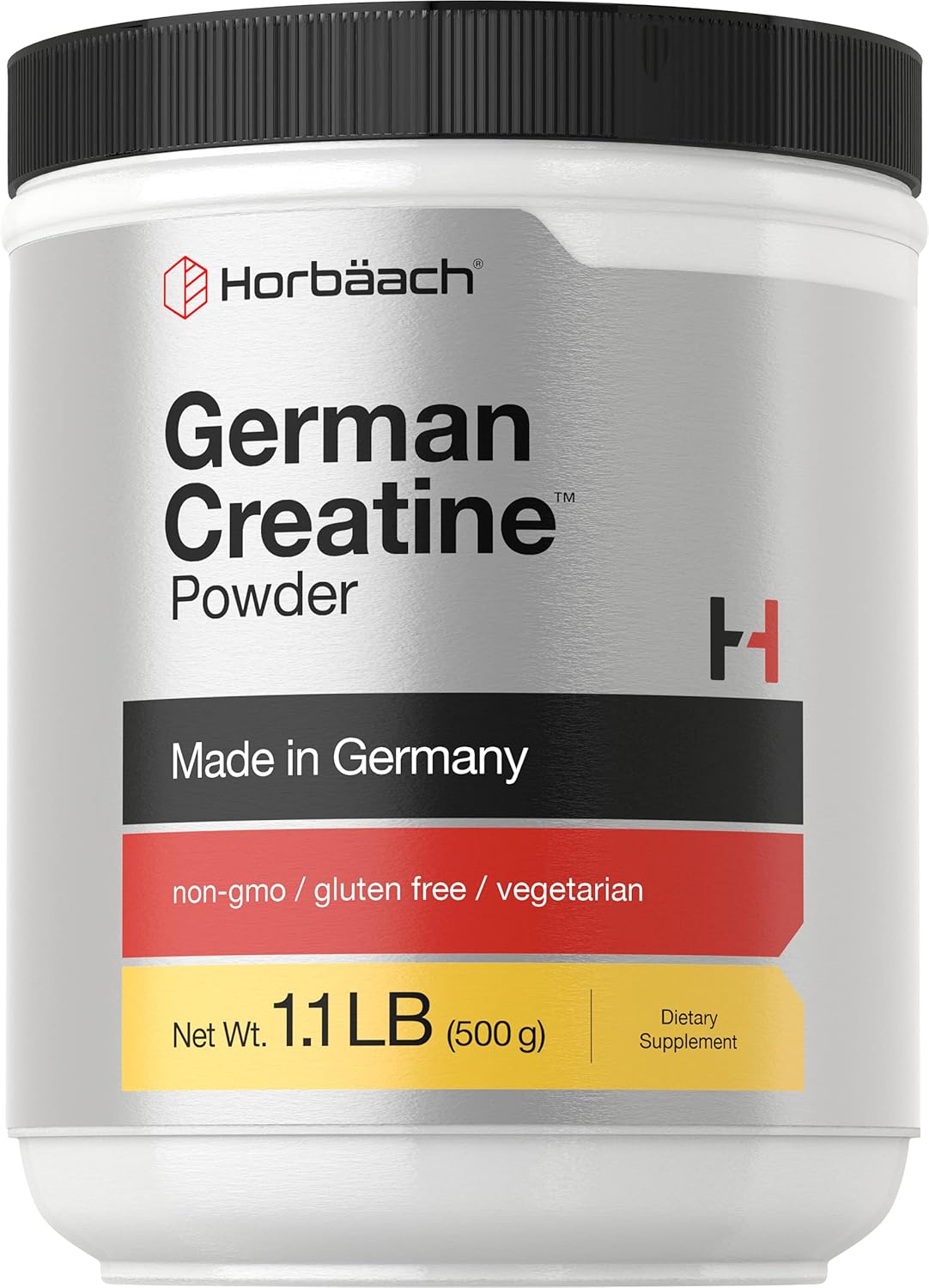 Horbaach German Creatine Powder 500g - Pure Creatine Supplement