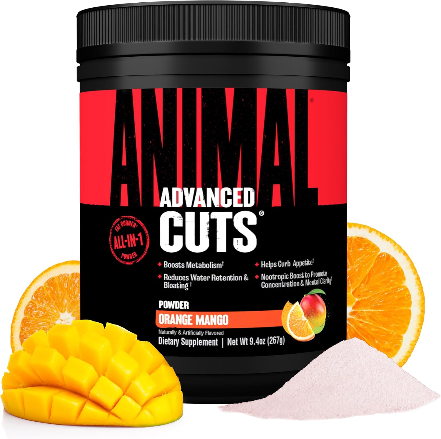 Animal Cuts Thermogenic Fat Burner Powder for Weight Loss